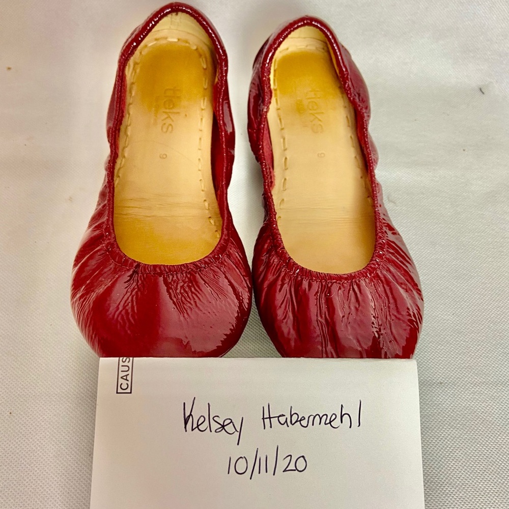 Ruby Red Tieks